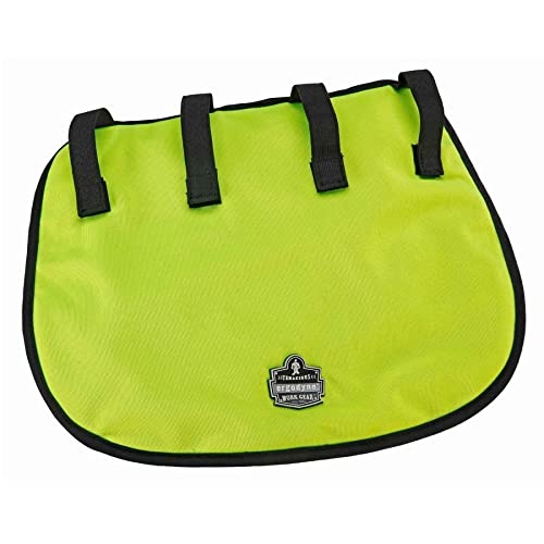 Ergodyne Chill-Its 6670CT Evaporative Cooling Hard Hat Neck Shade,Lime - Image 2