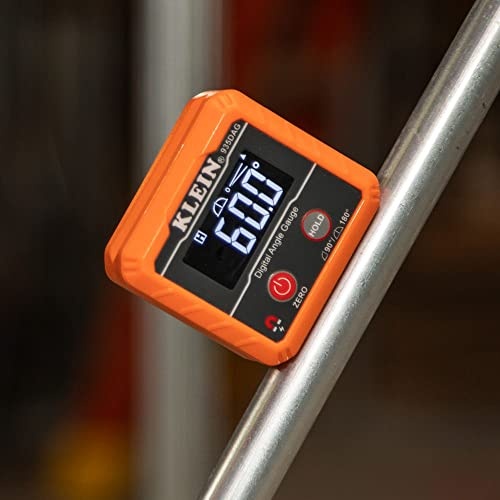 Klein Tools 935DAG Digital Electronic Level and Angle Gauge, Measures 0 - 90 and 0 - 180 Degree Ranges, Measures and Sets Angles - Image 8