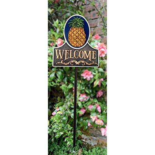 Spoontiques - Sunflower Welcome Garden Stake - Garden Décor - Decorative Stake for Lawn and Yard - Multicolored - Image 2