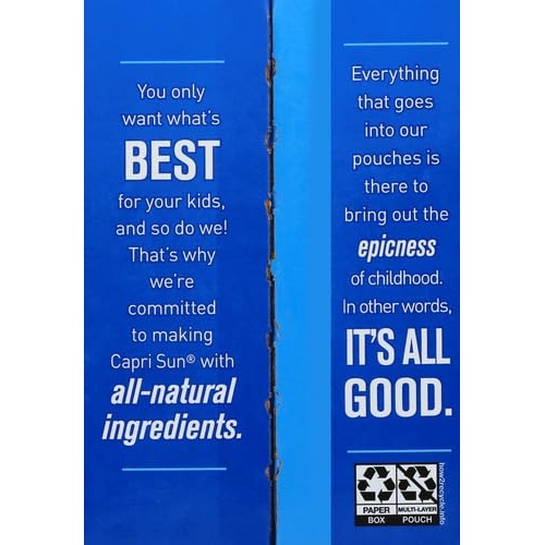 Capri Sun Pacific Cooler Mixed Fruit Naturally Flavored Kids Juice Drink Blend (10 ct Box, 6 fl oz Pouches) - Image 4