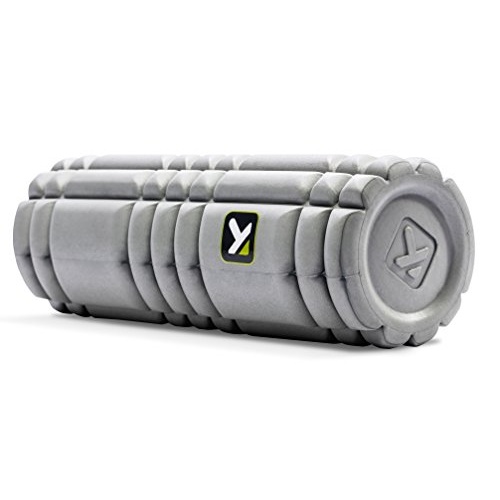 TriggerPoint CORE Foam Massage Roller with Softer Compression for Exercise, Deep Tissue and Muscle Recovery - Relieves Muscle Pain & Tightness, Improves Mobility & Circulation (12''), Gray - Image 1