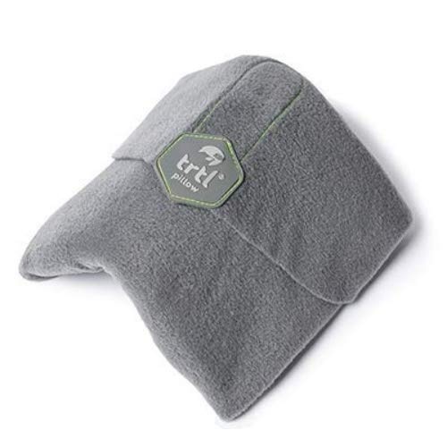 trtl Pillow - Scientifically Proven Super Soft Neck Support Travel Pillow - Machine Washable (Grey) - Image 1