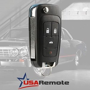 Car Key Fob Keyless Entry Remote Flip fits 2010-2017 Buick Allure Encore Lacrosse Regal Verano / Chevy Camaro Cruze Equinox Impala Malibu Sonic / GMC Terrain (OHT01060512) - Image 6
