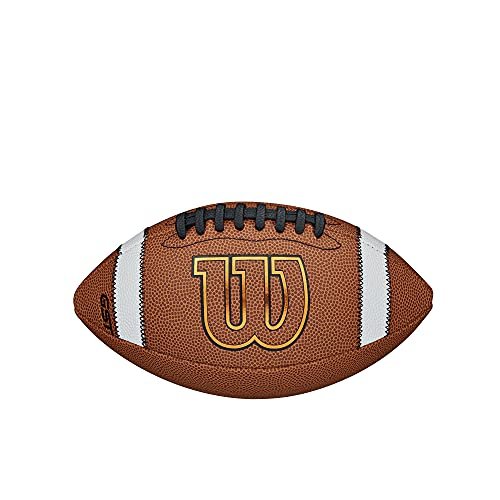 41W7PUxmcVL.jpg WILSON GST Composite Football - Junior Size - Image 1