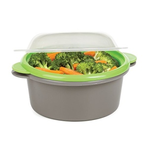 Progressive International Microwave Mini Steamer, Gray - Image 4