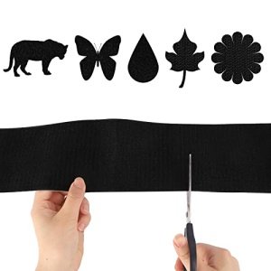 COCOBOO 4 Inch x 9 Feet Hook and Loop Tape, Strips with Adhesive, Nylon Self Adhesive Heavy Duty Strips for Home Office School Car and Crafting Organization - Image 4