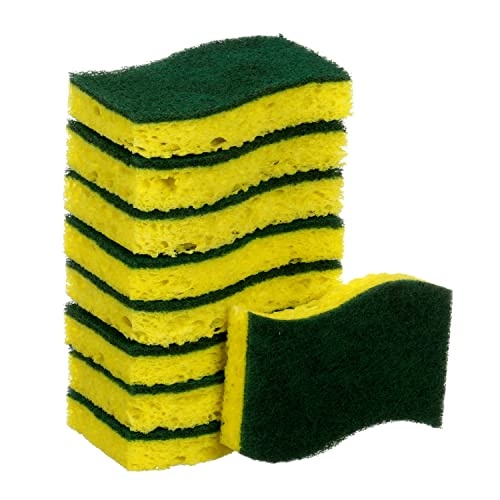 Scotch-Brite Heavy Duty Scrub Sponges, Sponges for Cleaning Kitchen and Household, Heavy Duty Sponges Safe for Non-Coated Cookware, 9 Scrubbing Sponges - Image 13