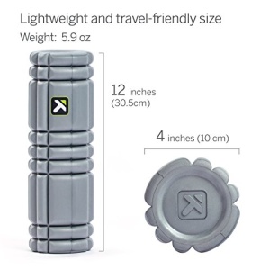 TriggerPoint CORE Foam Massage Roller with Softer Compression for Exercise, Deep Tissue and Muscle Recovery - Relieves Muscle Pain & Tightness, Improves Mobility & Circulation (12''), Gray - Image 6