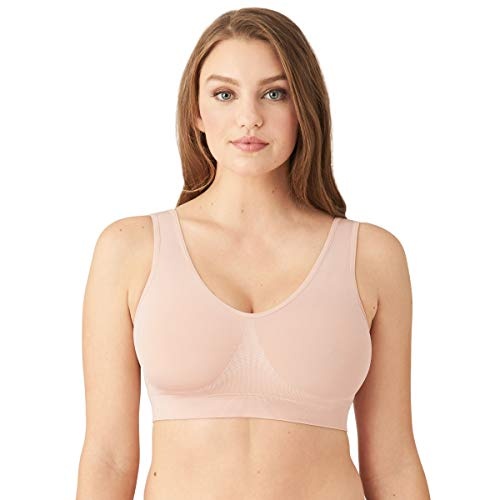 Wacoal womens Smooth Bralette Bra, Rose Dust, 36 US - Image 1