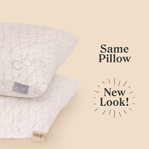 Coop Home Goods Original Loft Pillow Queen Size Bed Pillows for Sleeping - Adjustable Cross Cut Memory Foam Pillows - Medium Firm Back, Stomach and Side Sleeper Pillow - CertiPUR-US/GREENGUARD Gold - Image 2