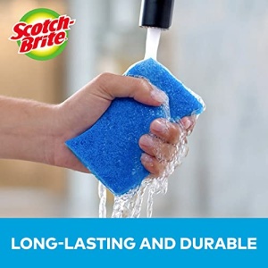 Scotch-Brite Non-Scratch Scrub Sponges, For Washing Dishes and Cleaning Kitchen, 9 Scrub Sponges - Image 12