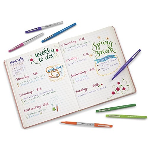 Paper Mate Flair Felt Tip Pens, Medium Point, Special Edition Tropical Vacation, Pack of 12 - Image 3