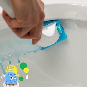Scrubbing Bubbles Fresh Brush Flushables Refill, Toilet and Toilet Bowl Cleaner, Eliminates Odors and Limescale, Citrus Action Scent, 20 ct - Image 3