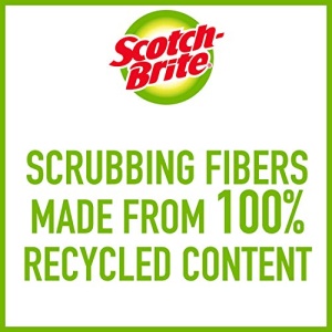 Scotch-Brite Non-Scratch Scrub Sponges, For Washing Dishes and Cleaning Kitchen, 9 Scrub Sponges - Image 9