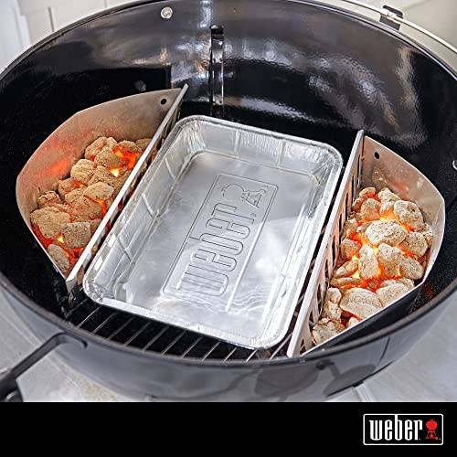 Weber Aluminum Drip Pans, 5 x 1.4 x 7.5 Inches, Set of 10 - Image 4