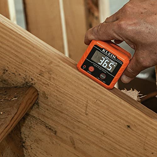 Klein Tools 935DAG Digital Electronic Level and Angle Gauge, Measures 0 - 90 and 0 - 180 Degree Ranges, Measures and Sets Angles - Image 6