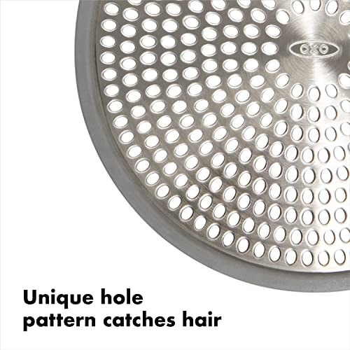 OXO Good Grips Shower Stall Drain Protector, Stainless - Image 4