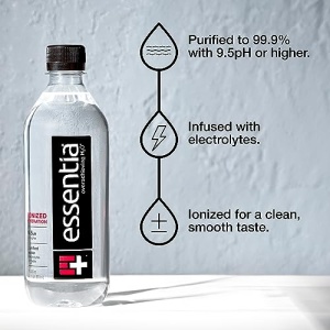 Essentia Bottled Water LLC, Ionized Alkaline Water; 99.9% Pure, Infused with Electrolytes, 9.5 pH or Higher a Clean, Smooth Taste, 20 Fl Oz (Pack of 24) - Image 5