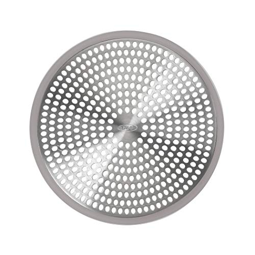 OXO Good Grips Shower Stall Drain Protector, Stainless - Image 1