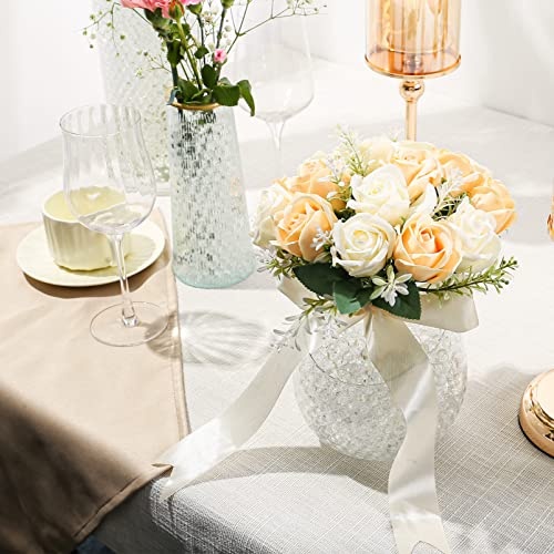 MAGICLUB 70,000 Clear Water Gel Beads for Vases,Transparent Gel Water Pearls Bead,Vase Fillers for Floating Pearls, Floating Candle Making,Wedding Centerpiece,Floral Arrangement,Floral Decorations - Image 2