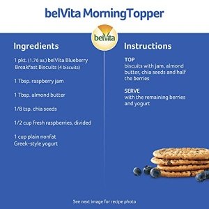 belVita Blueberry Breakfast Biscuits, Value Pack, 12 Packs (4 Biscuits Per Pack) - Image 11