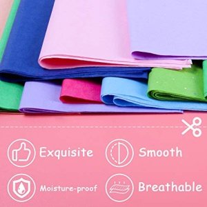 150Sheets Wrapping Tissue Paper, Tissue Paper Gift Wrap Colors of Rainbow Gift Tissue Paper for Gift Bags, 30 Colors - Image 2