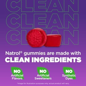 Natrol Kids Melatonin 1mg, Supplement for Restful Sleep, Sleep Gummies for Children, 90 Raspberry-Flavored Melatonin Gummies, 90 Day Supply - Image 4