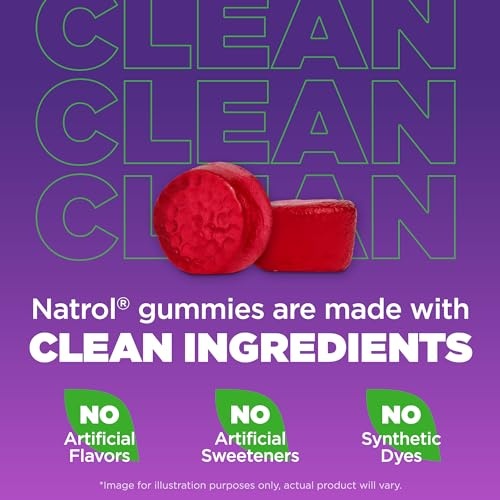Natrol Kids Melatonin 1mg, Supplement for Restful Sleep, Sleep Gummies for Children, 90 Raspberry-Flavored Melatonin Gummies, 90 Day Supply - Image 4