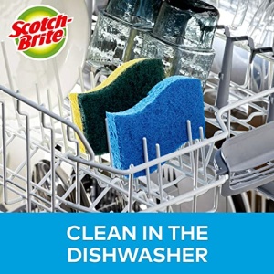 Scotch-Brite Non-Scratch Scrub Sponges, For Washing Dishes and Cleaning Kitchen, 9 Scrub Sponges - Image 11