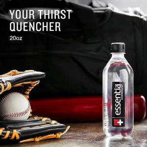 Essentia Bottled Water LLC, Ionized Alkaline Water; 99.9% Pure, Infused with Electrolytes, 9.5 pH or Higher a Clean, Smooth Taste, 20 Fl Oz (Pack of 24) - Image 3