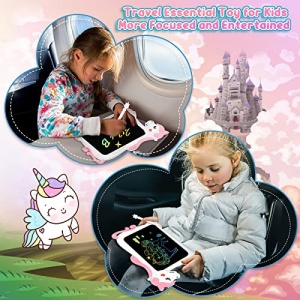 Unicorn Toy Gifts for Girls Boys - CHEERFUN LCD Writing Tablet for Kids | Toddler Travel Road Trip Essential Toy Gift for 3+4 5 6 7 8 Year Old | Doodle Draw Board | Easter Gifts Learning Birthday - Image 9