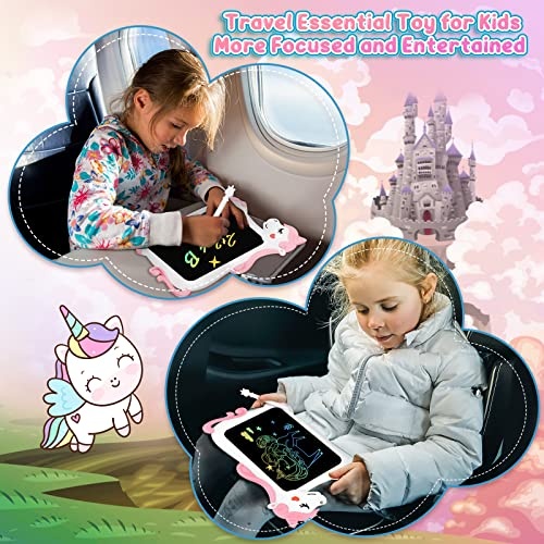 Unicorn Toy Gifts for Girls Boys - CHEERFUN LCD Writing Tablet for Kids | Toddler Travel Road Trip Essential Toy Gift for 3+4 5 6 7 8 Year Old | Doodle Draw Board | Easter Gifts Learning Birthday - Image 9