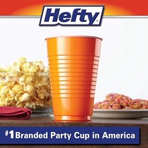 Hefty Party On Disposable Plastic Cups, Assorted, 16 Ounce, 100 Count - Image 6