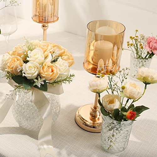 MAGICLUB 70,000 Clear Water Gel Beads for Vases,Transparent Gel Water Pearls Bead,Vase Fillers for Floating Pearls, Floating Candle Making,Wedding Centerpiece,Floral Arrangement,Floral Decorations - Image 5