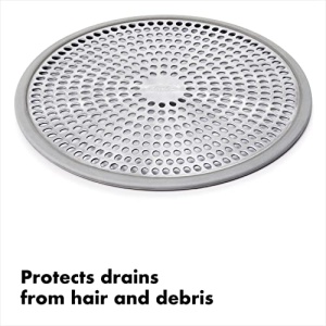 OXO Good Grips Shower Stall Drain Protector, Stainless - Image 7