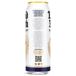 Liquid Death, Still Mountain Water, Real Mountain Source, Natural Minerals & Electrolytes, 8-Pack (King Size 19.2oz Cans) - Image 3