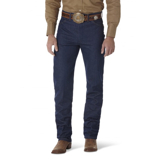 Wrangler Men's 13MWZ Cowboy Cut Original Fit Jean, Rigid Indigo, 36W x 32L - Image 1