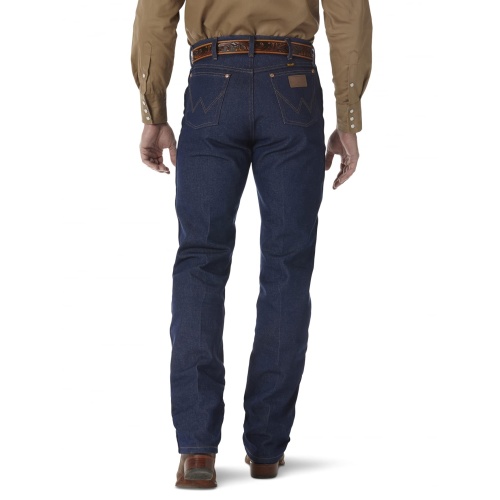 Wrangler Men's 13MWZ Cowboy Cut Original Fit Jean, Rigid Indigo, 36W x 32L - Image 6