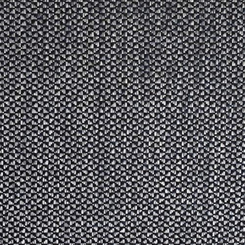 Sweet Home Collection Chair Cushion Memory Foam Pads with Ties Honeycomb Pattern Slip Non Skid Rubber Back Rounded Square 16" x 16" Seat Cover, 4 Pack, Cameron Black Gray - Image 5