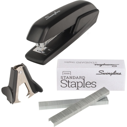 Swingline Stapler Value Pack, 20 Sheet Capacity, Jam Free, includes Standard Stapler, 5000 Staples and Staple Remover, Black (54551) - Image 1
