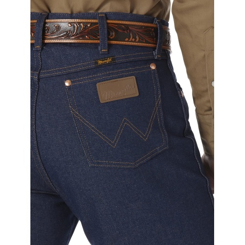 Wrangler Men's 13MWZ Cowboy Cut Original Fit Jean, Rigid Indigo, 36W x 32L - Image 3