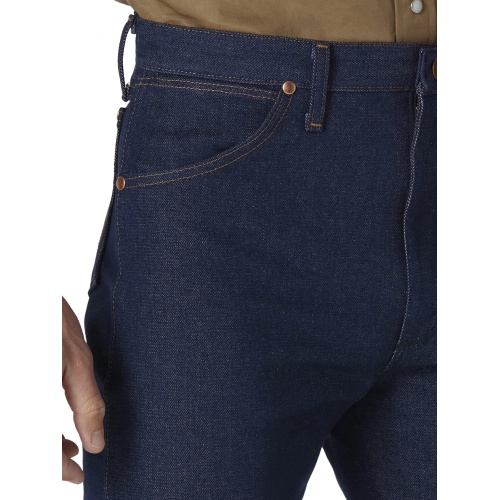Wrangler Men's 13MWZ Cowboy Cut Original Fit Jean, Rigid Indigo, 36W x 32L - Image 4