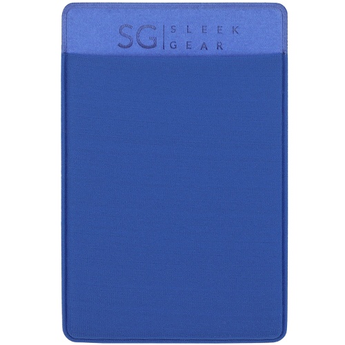 Sleek Gear Slim Wallet for Men & Women, Minimalist Wallet, Thin Wallet, Card Holder, Business Card Holder, Credit Card Wallet, ID Holder, Front Pocket Wallet with 2 Card Slots (Blue) - Image 1